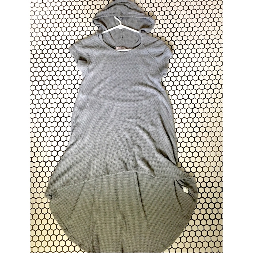 Lazy Sunday Short Sleeve sweater Hoodie